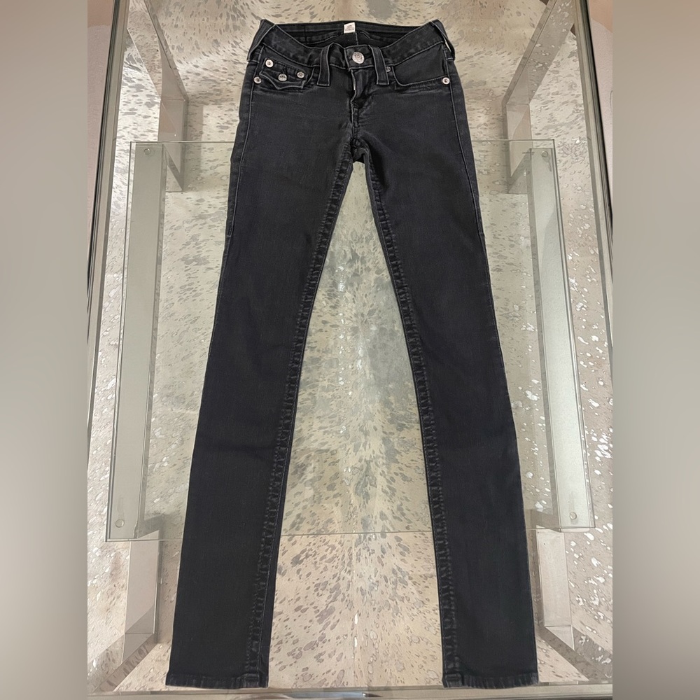 True Religion Low Rise Stretch Skinny Jeans